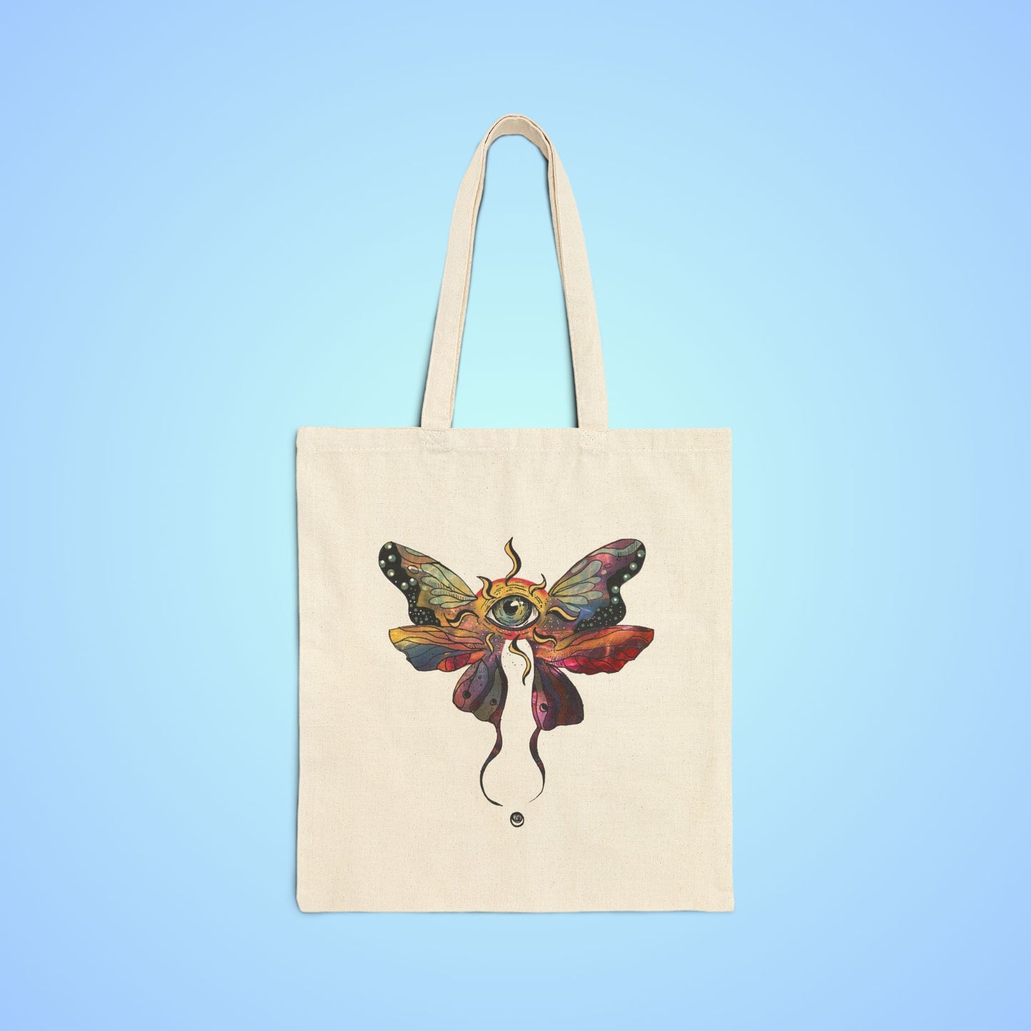 Cosmic Flutter Tote Bag