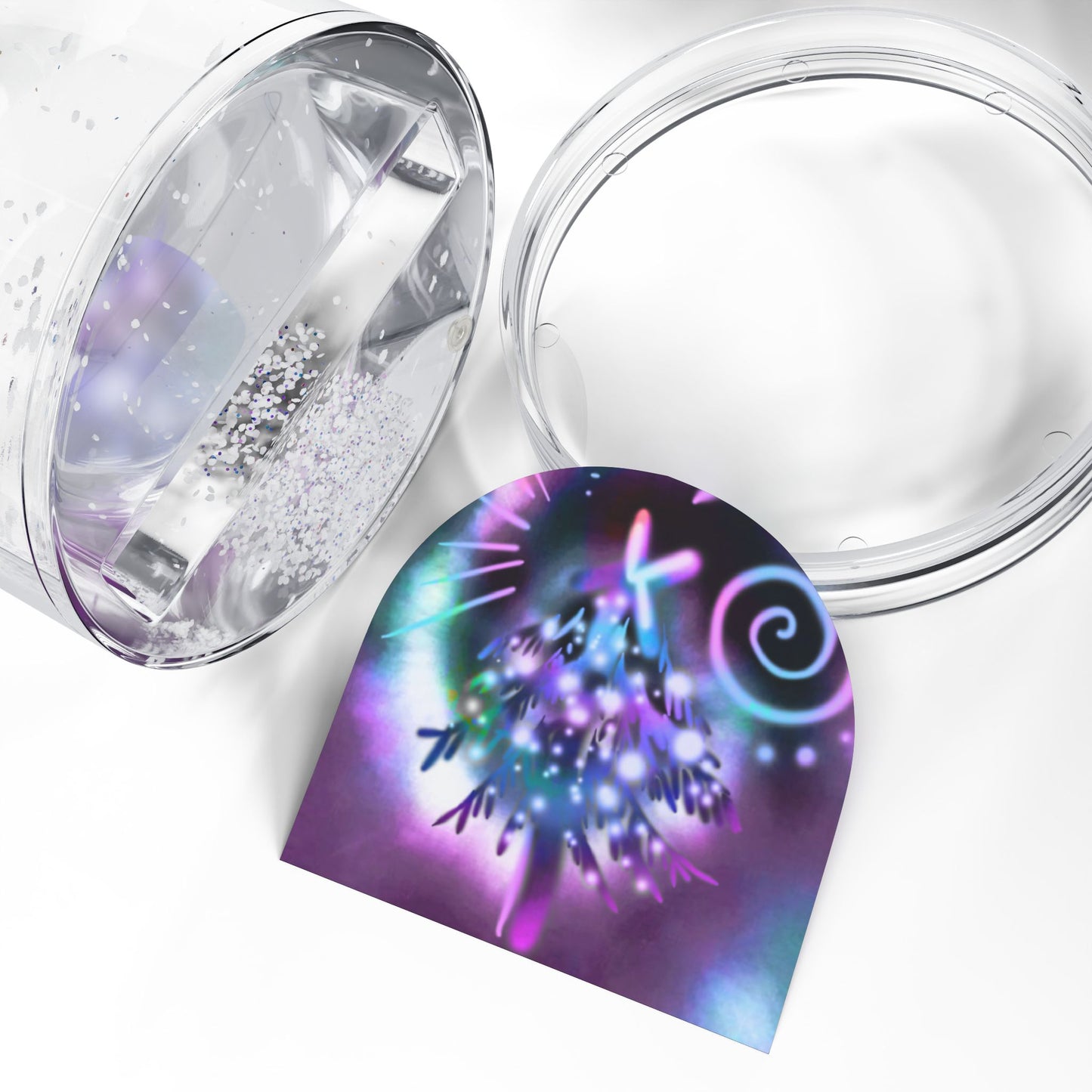 Feel the Aurora Christmas Snow Globe