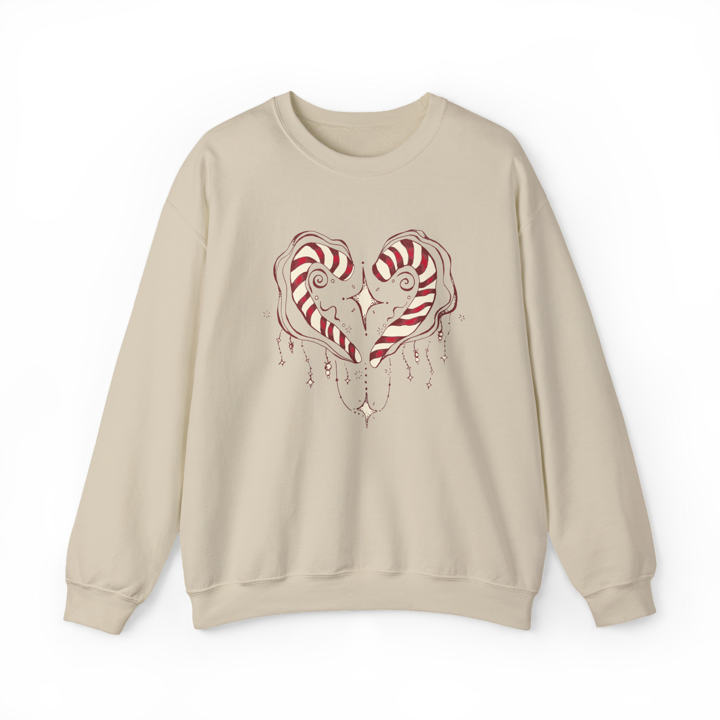 Heart Of Christmas Whimsical Sweatshirt