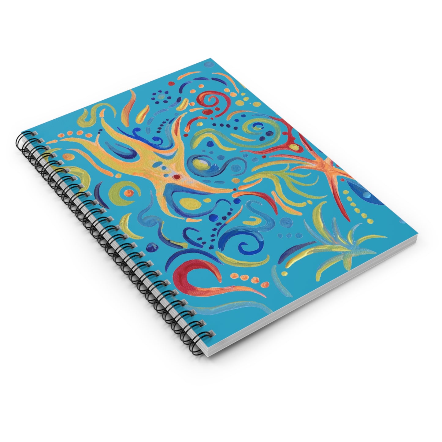 Sea of Stars Lined Notebook