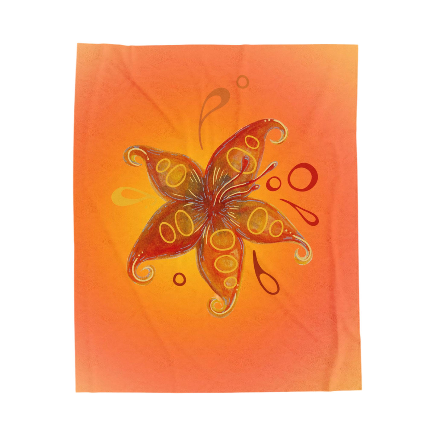 Enchanted Bloom Plush Blanket