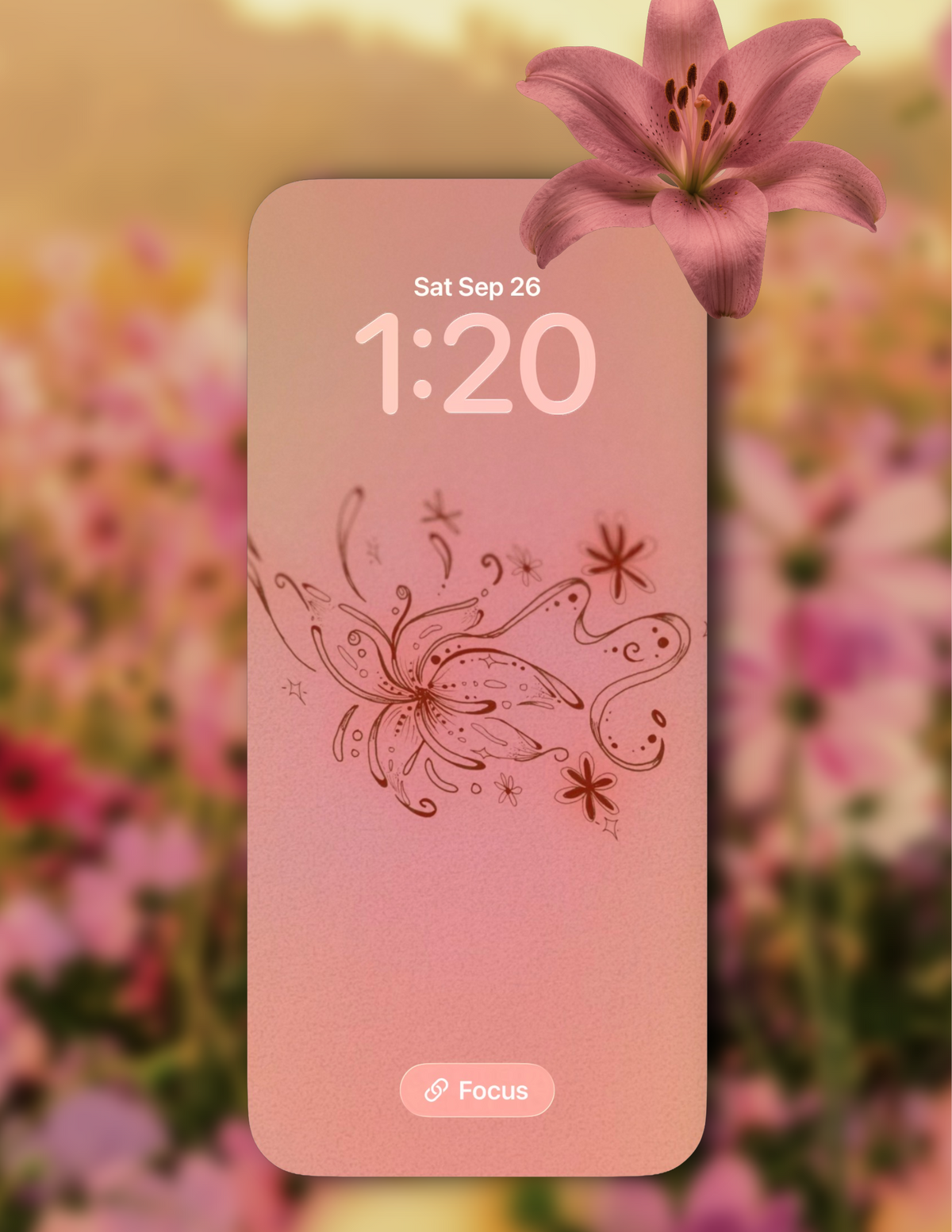 Mindful Flower Wallpaper Bundle