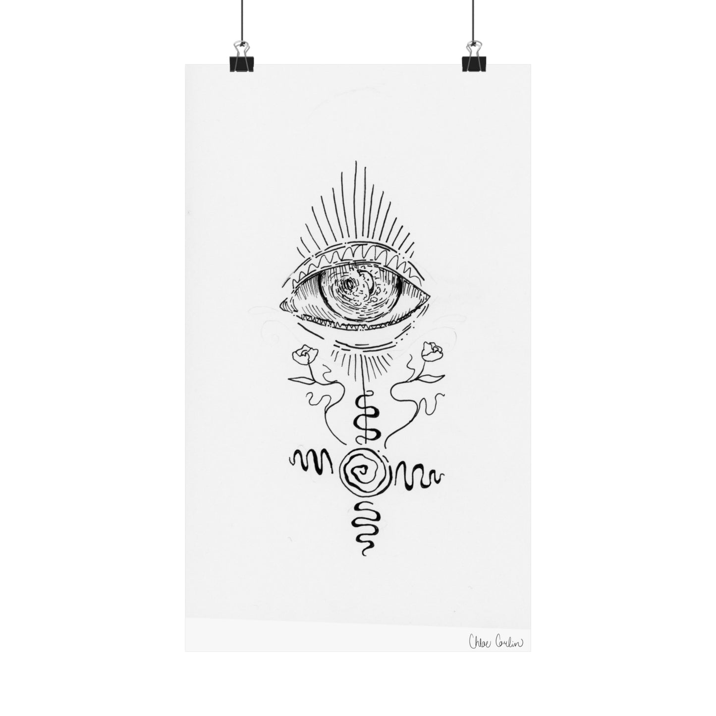 Window to the Soul Print