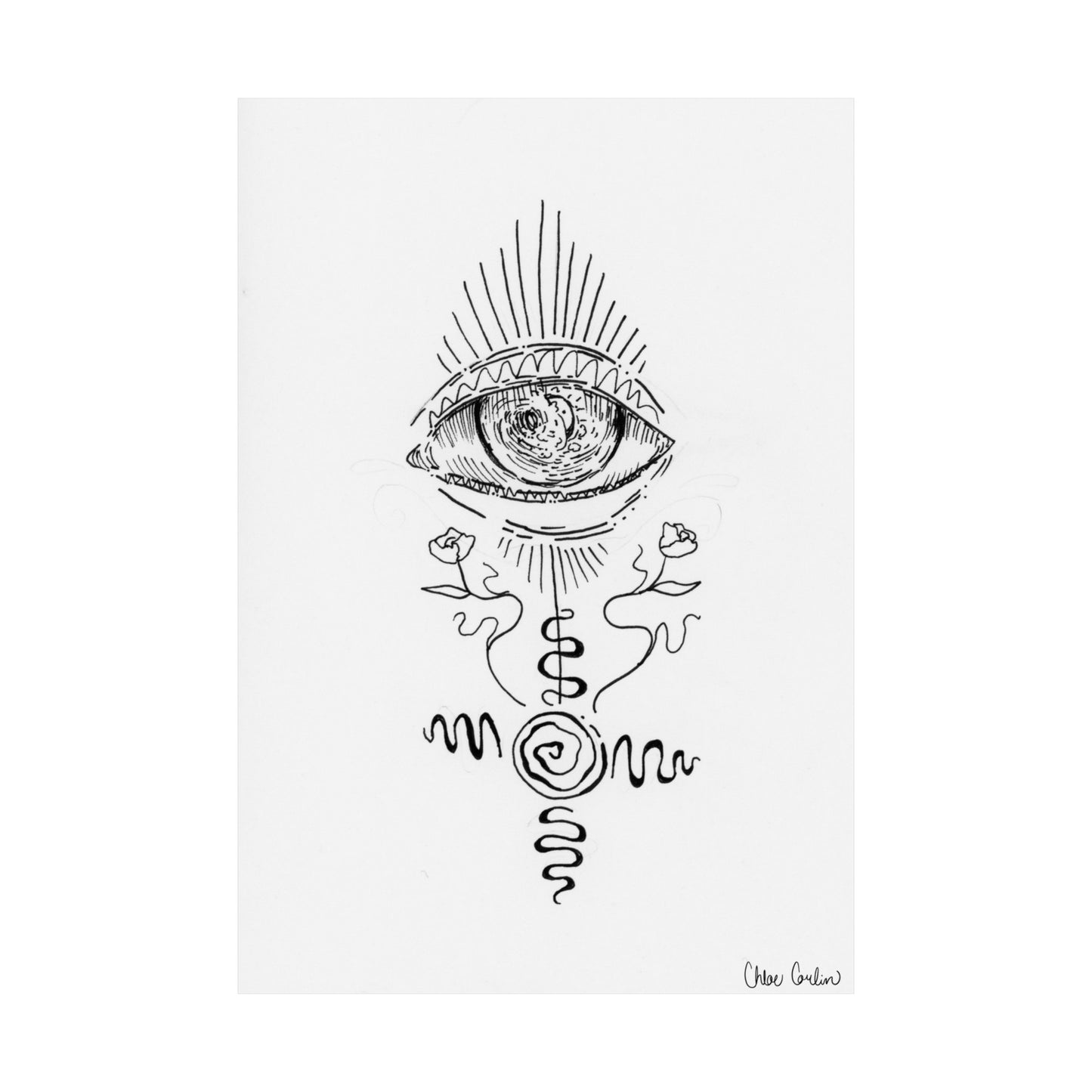 Window to the Soul Print