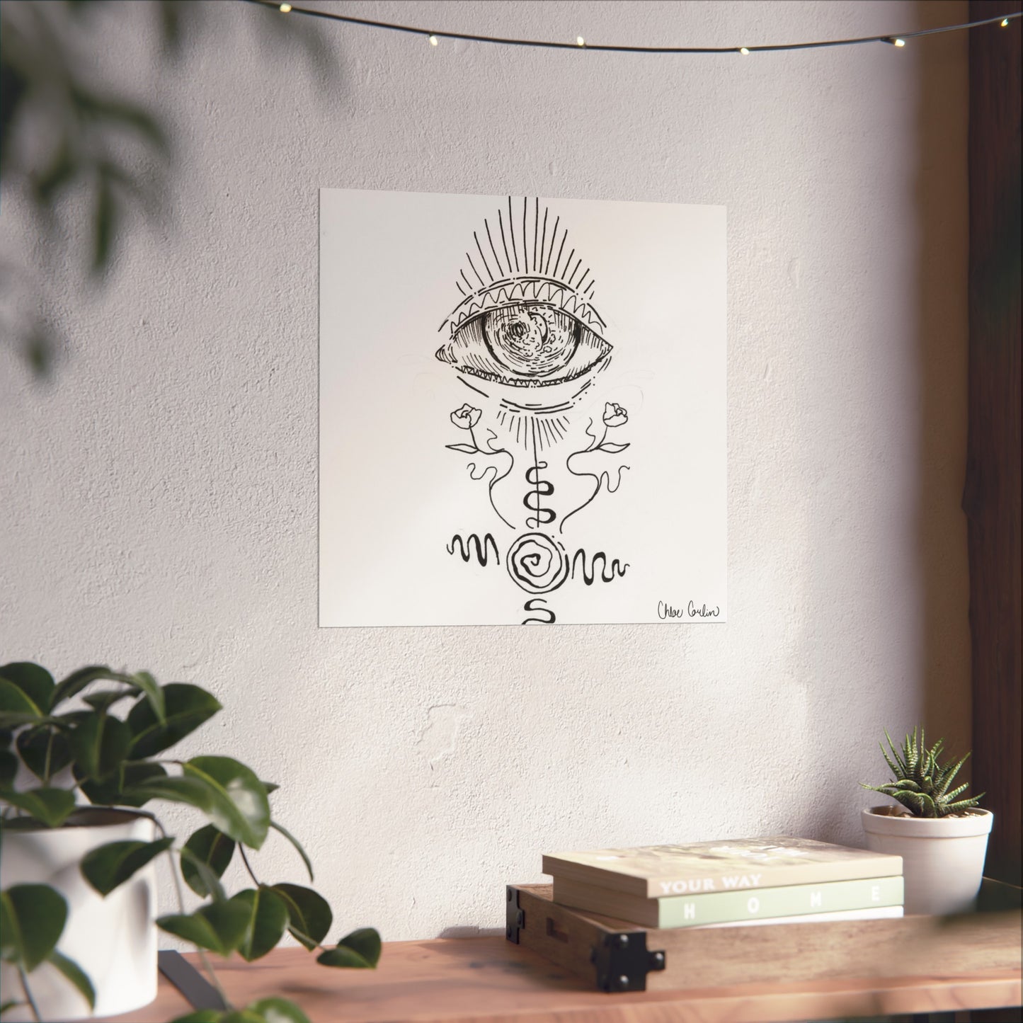 Window to the Soul Print