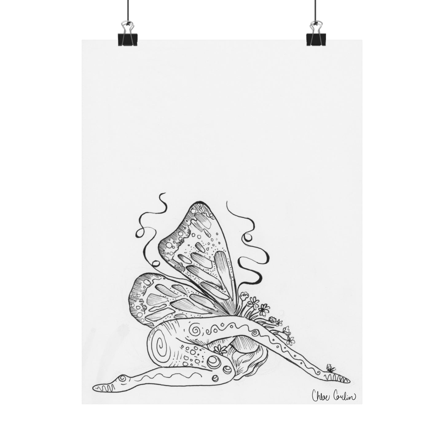 Healing Butterfly Print