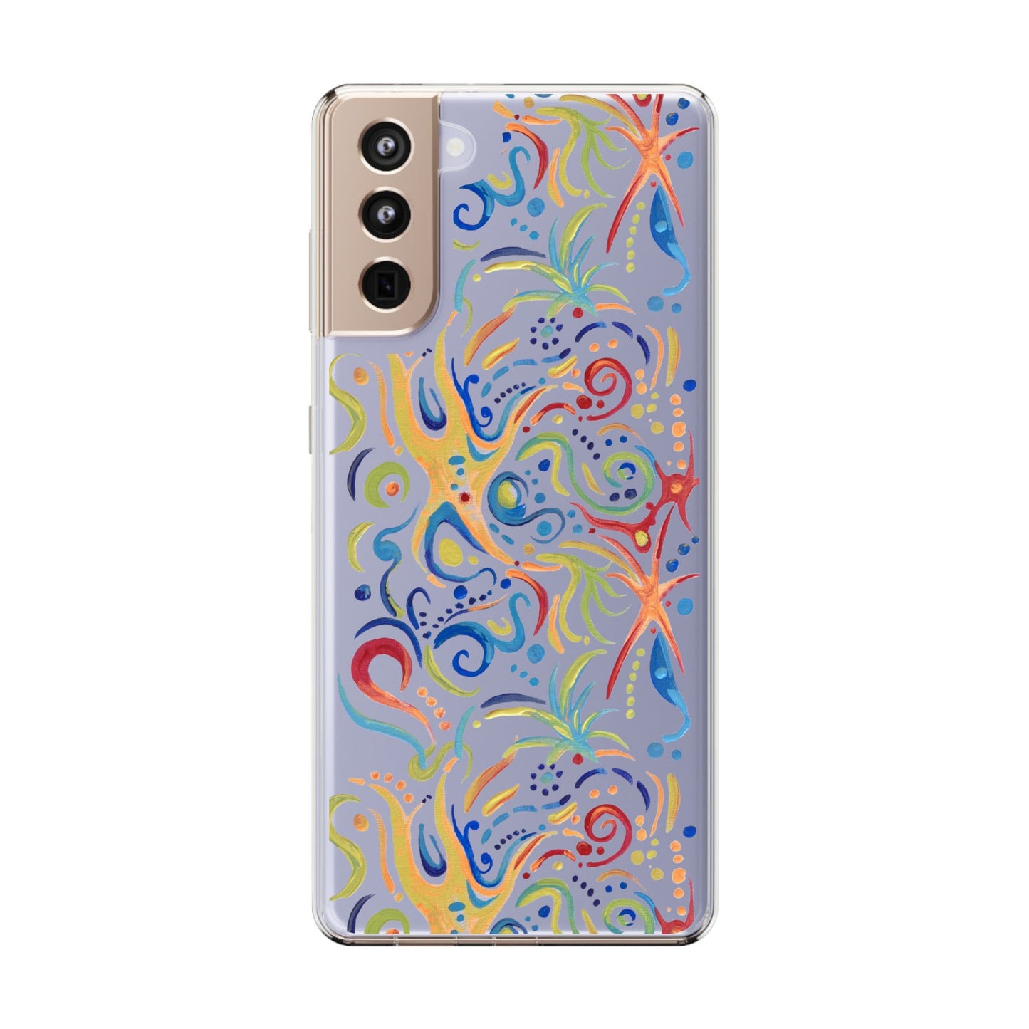 Sea of Stars Clear Phone Case