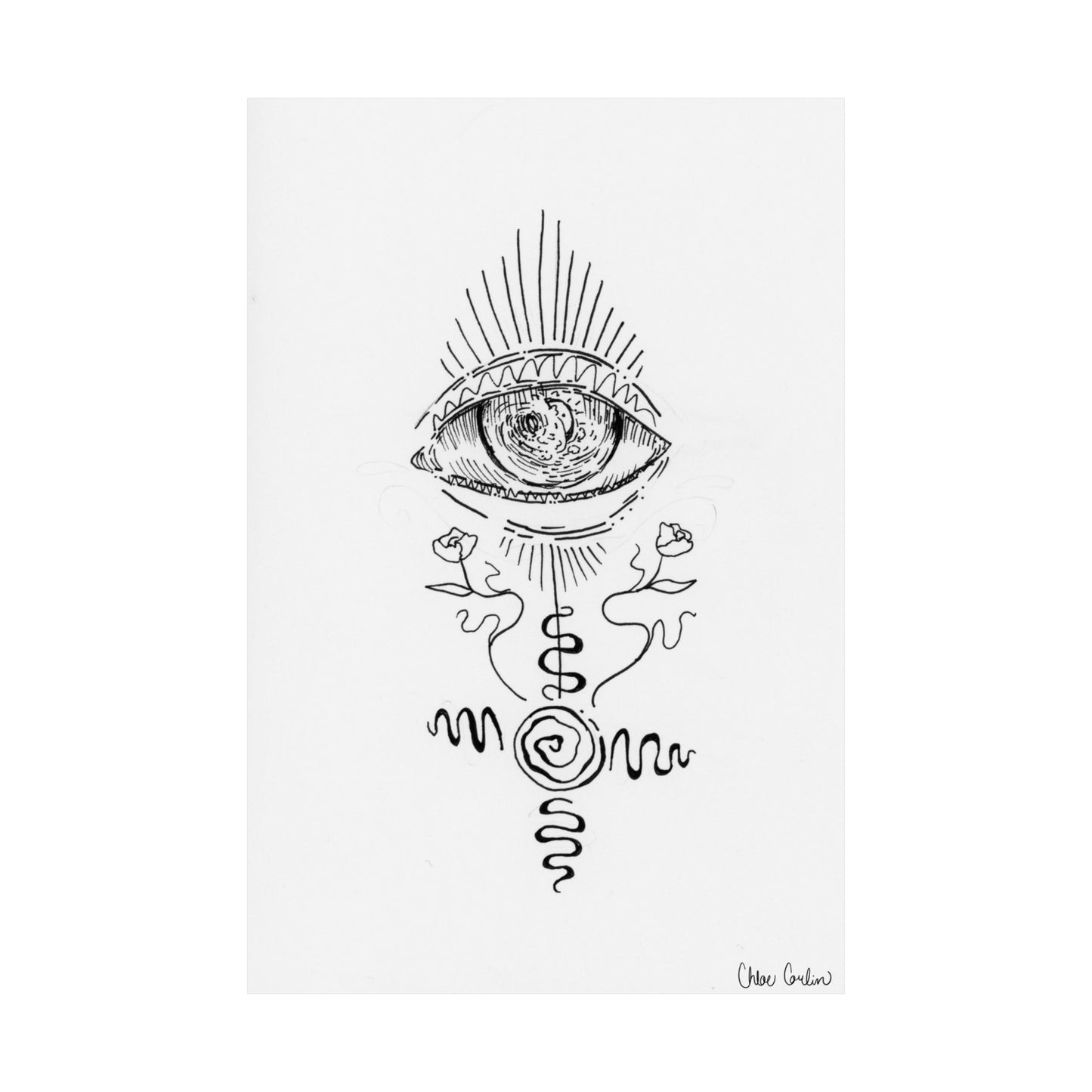 Window to the Soul Print