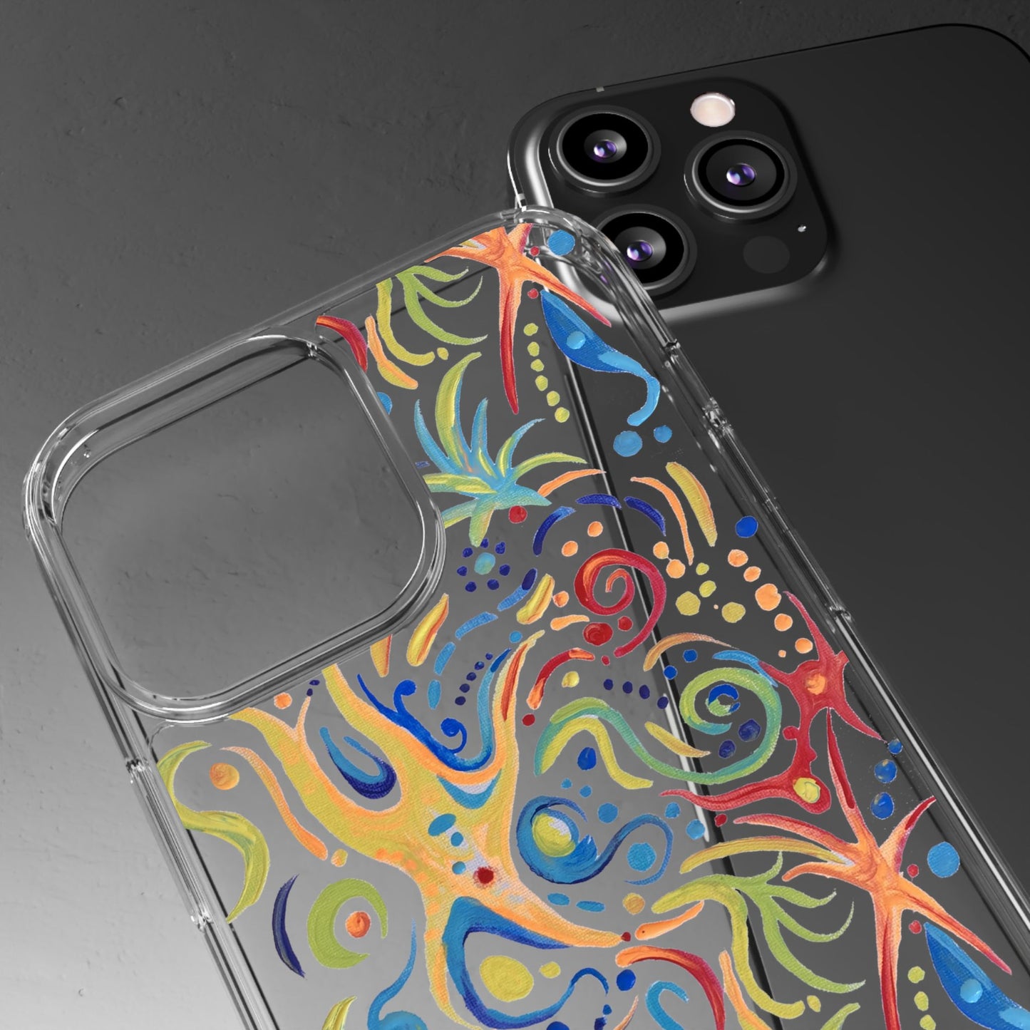 Sea of Stars Clear Phone Case