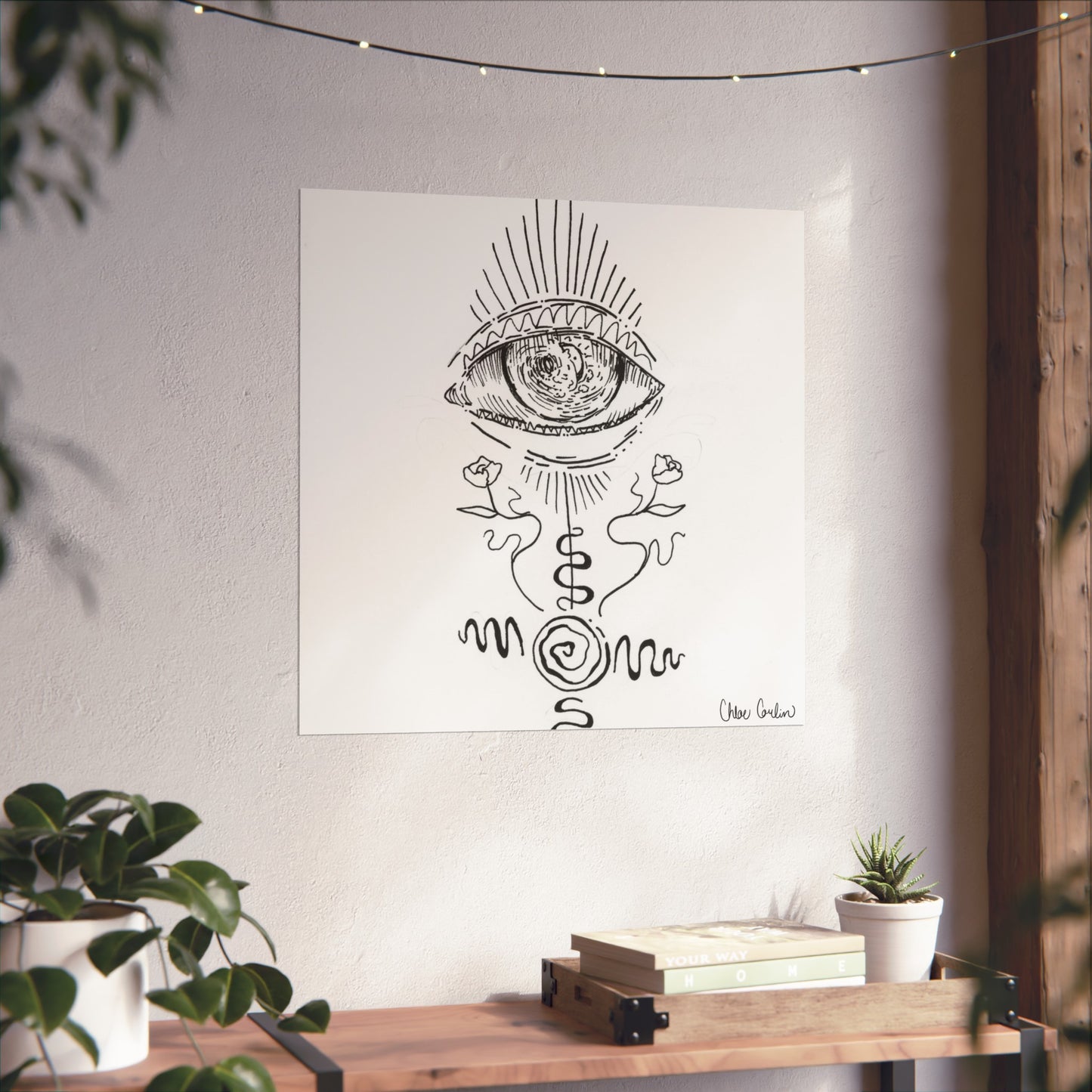 Window to the Soul Print