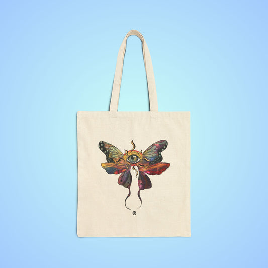 Cosmic Flutter Tote Bag
