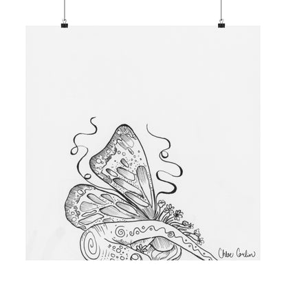 Healing Butterfly Print