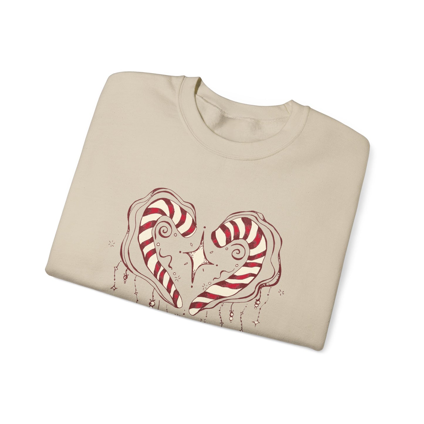 Heart Of Christmas Whimsical Sweatshirt