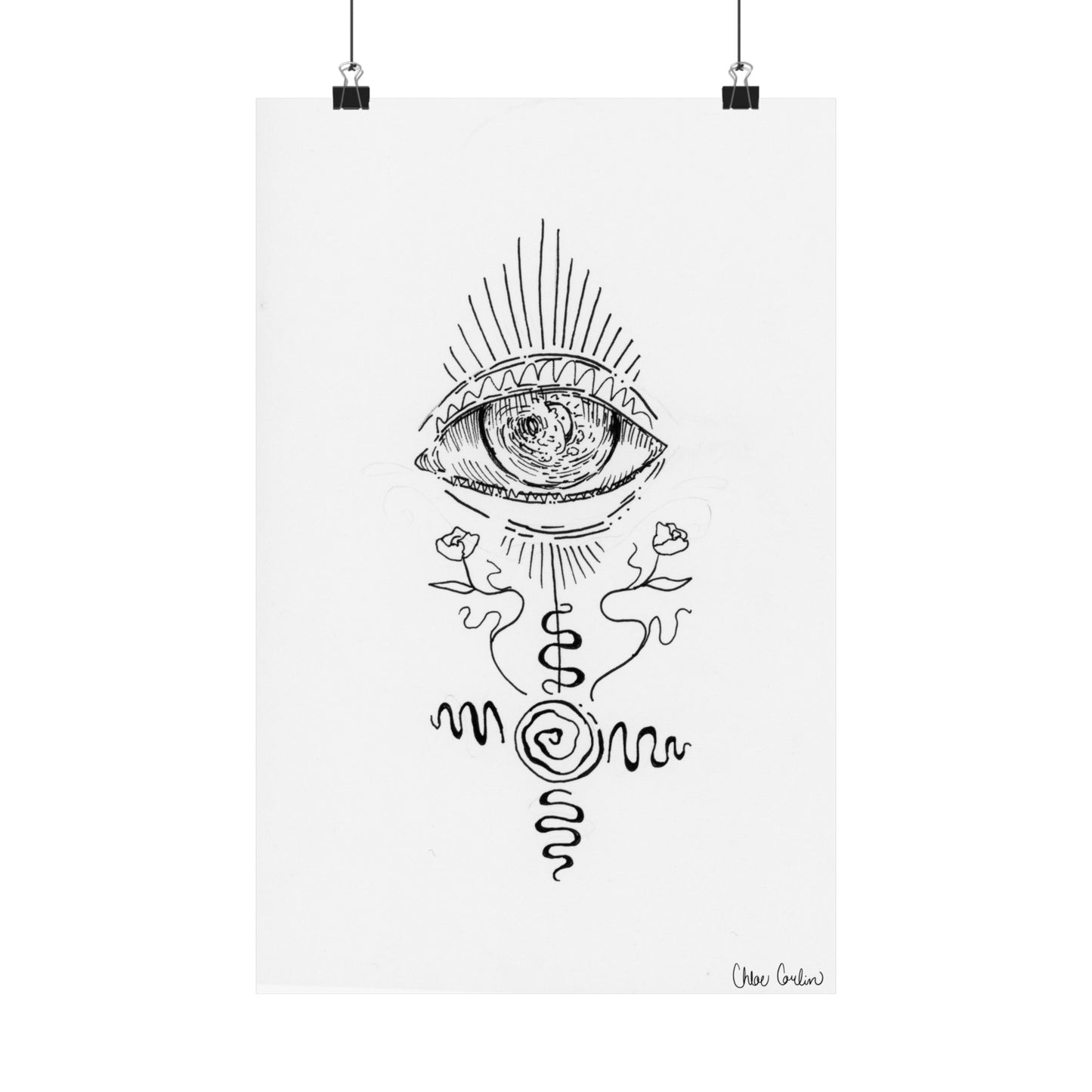 Window to the Soul Print