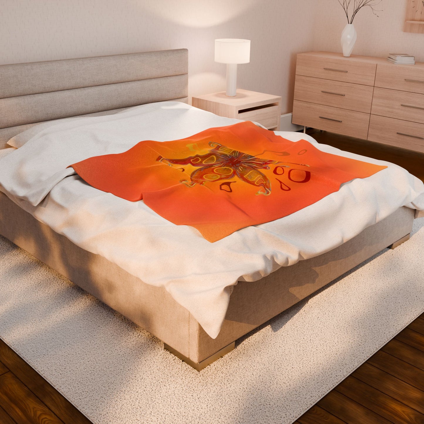 Enchanted Bloom Plush Blanket