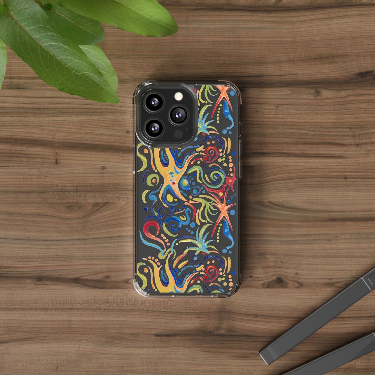 Sea of Stars Clear Phone Case