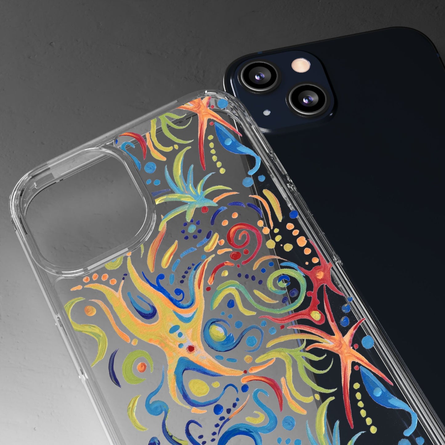 Sea of Stars Clear Phone Case