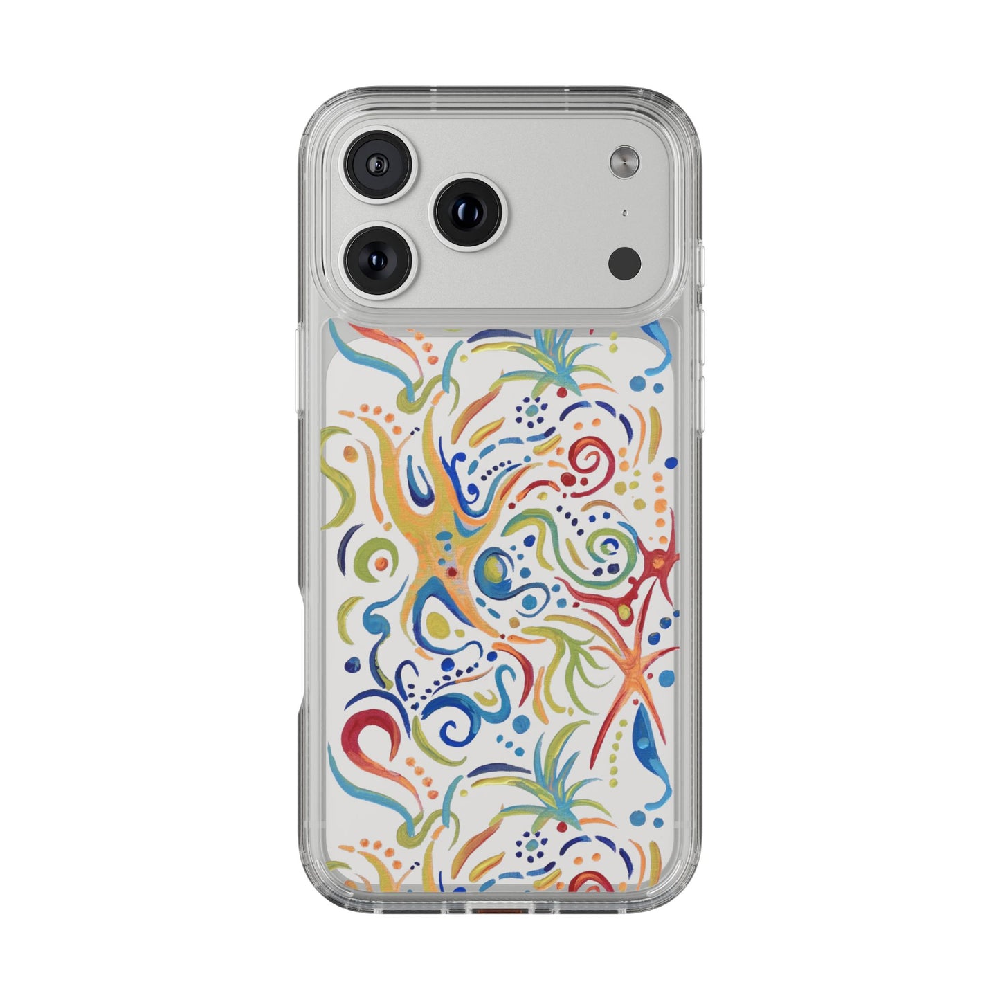 Sea of Stars Clear Phone Case
