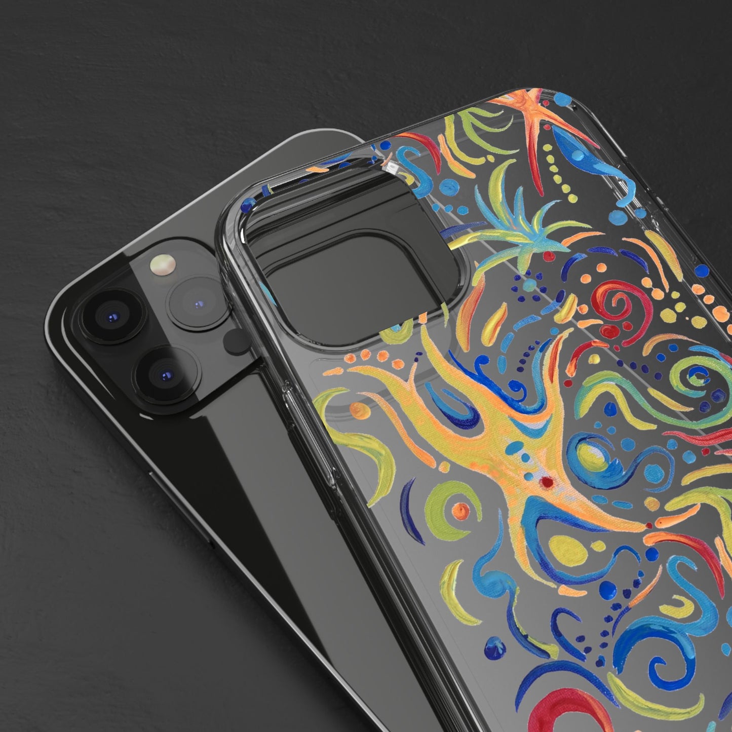 Sea of Stars Clear Phone Case