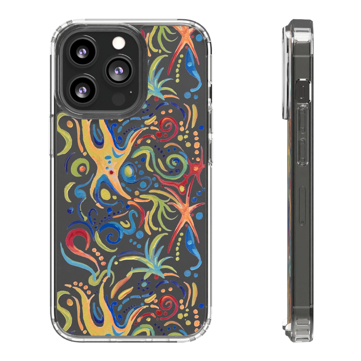 Sea of Stars Clear Phone Case