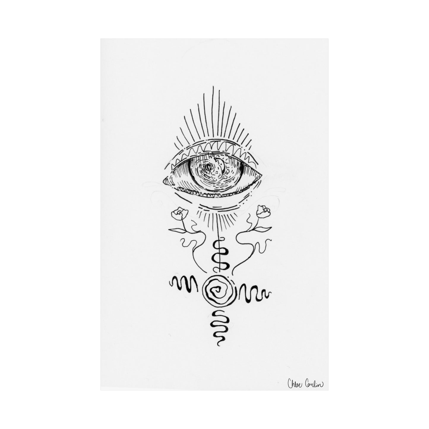 Window to the Soul Print