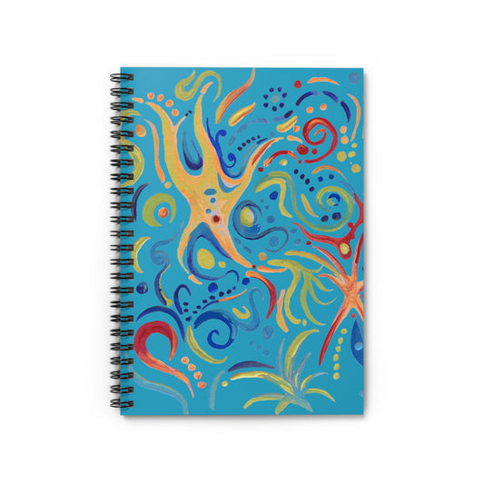 Sea of Stars Lined Notebook