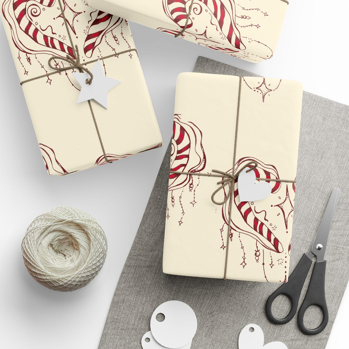 Heart Of Christmas Wrapping Paper