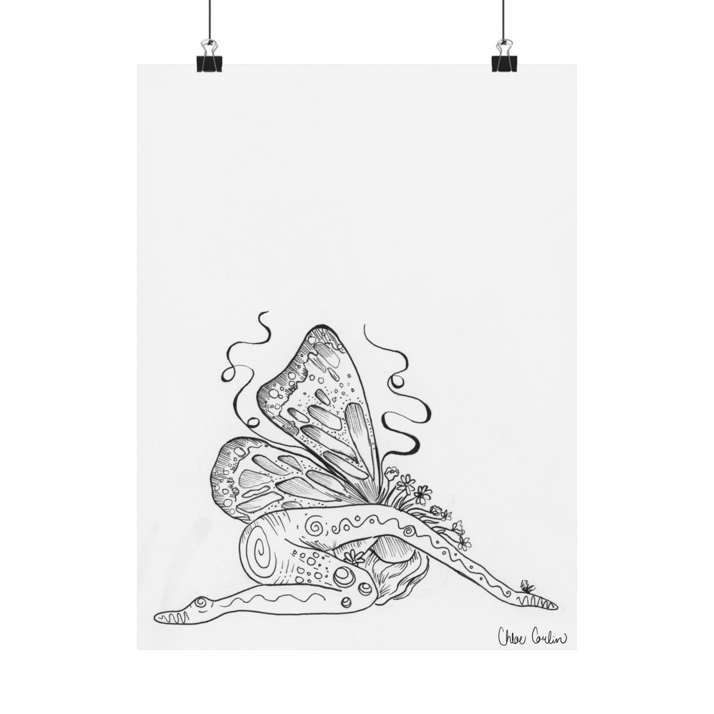 Healing Butterfly Print