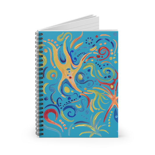 Sea of Stars Lined Notebook
