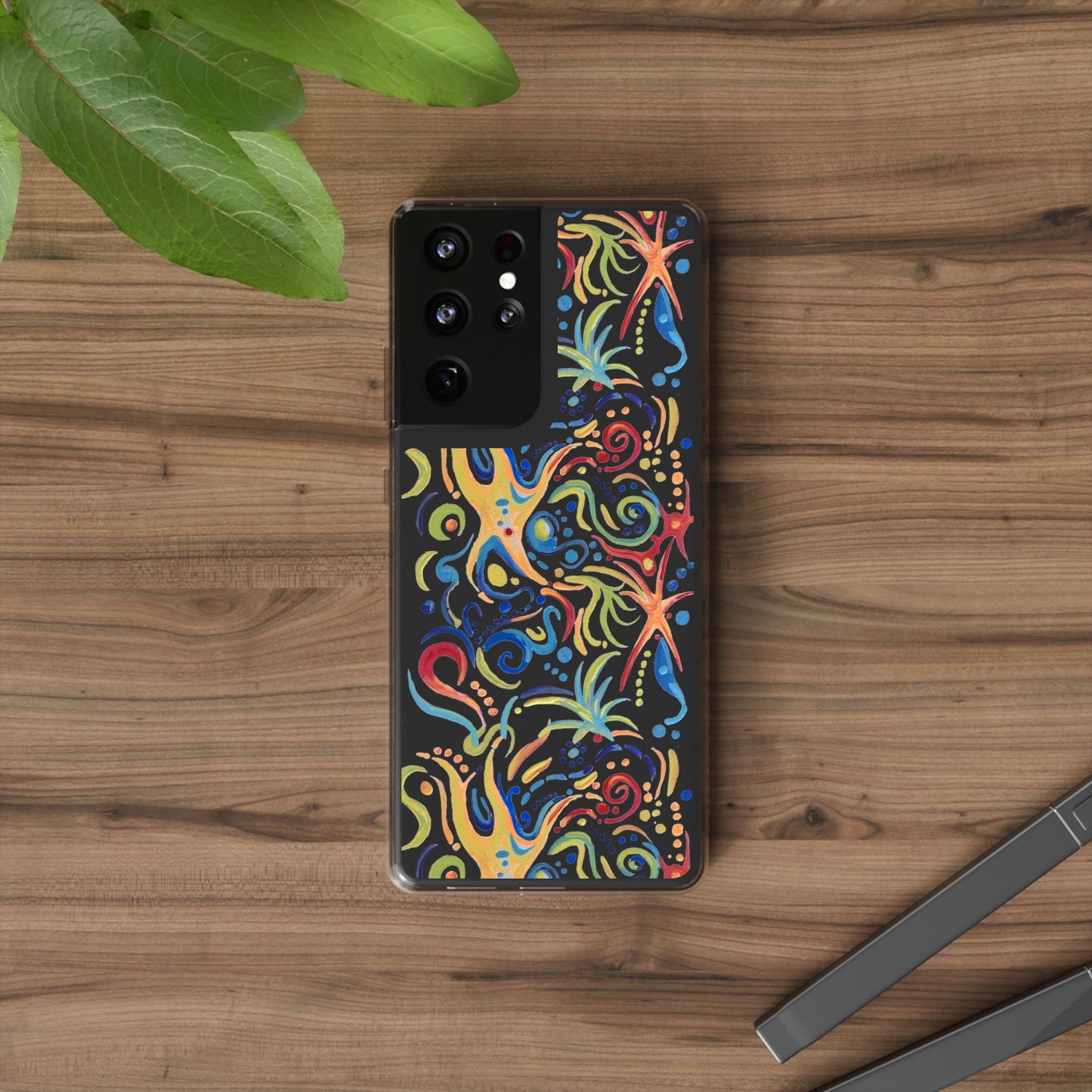 Sea of Stars Clear Phone Case