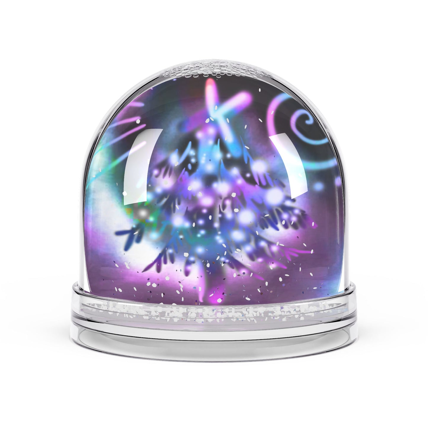 Feel the Aurora Christmas Snow Globe