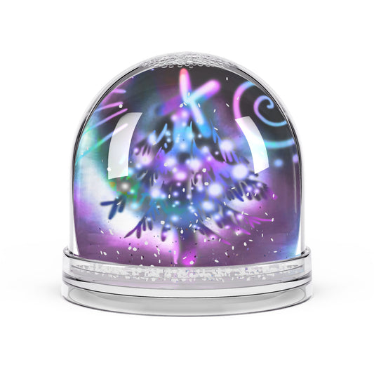 Feel the Aurora Christmas Snow Globe