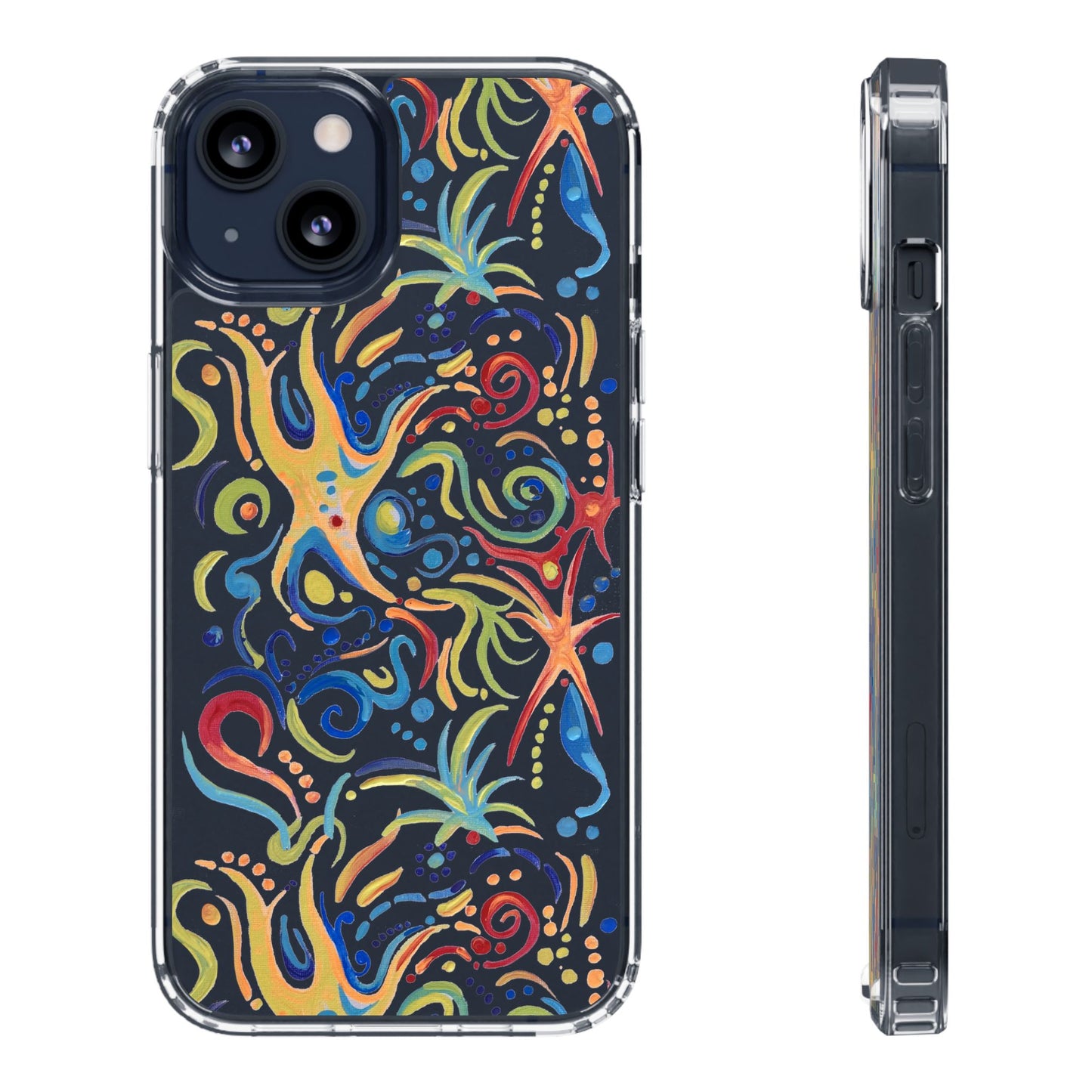 Sea of Stars Clear Phone Case