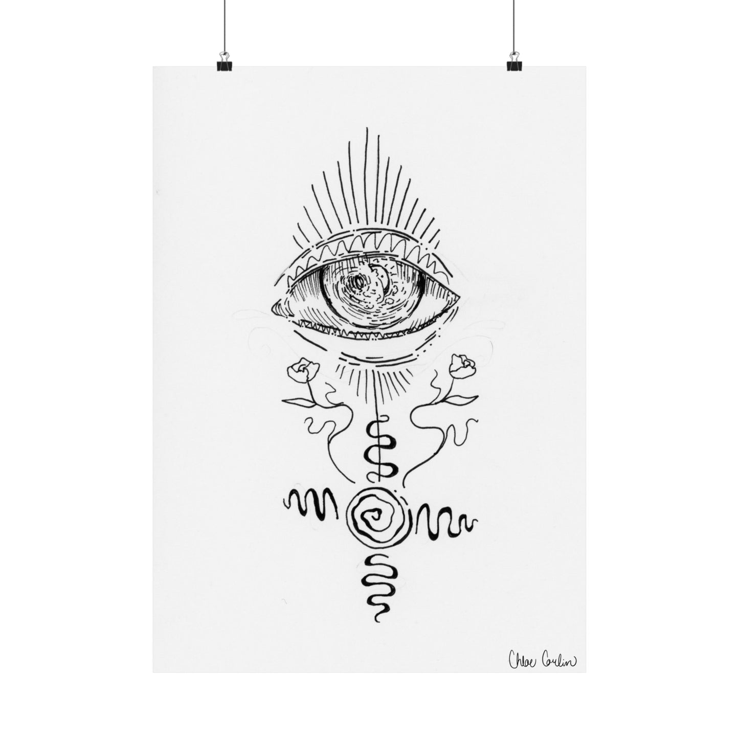 Window to the Soul Print