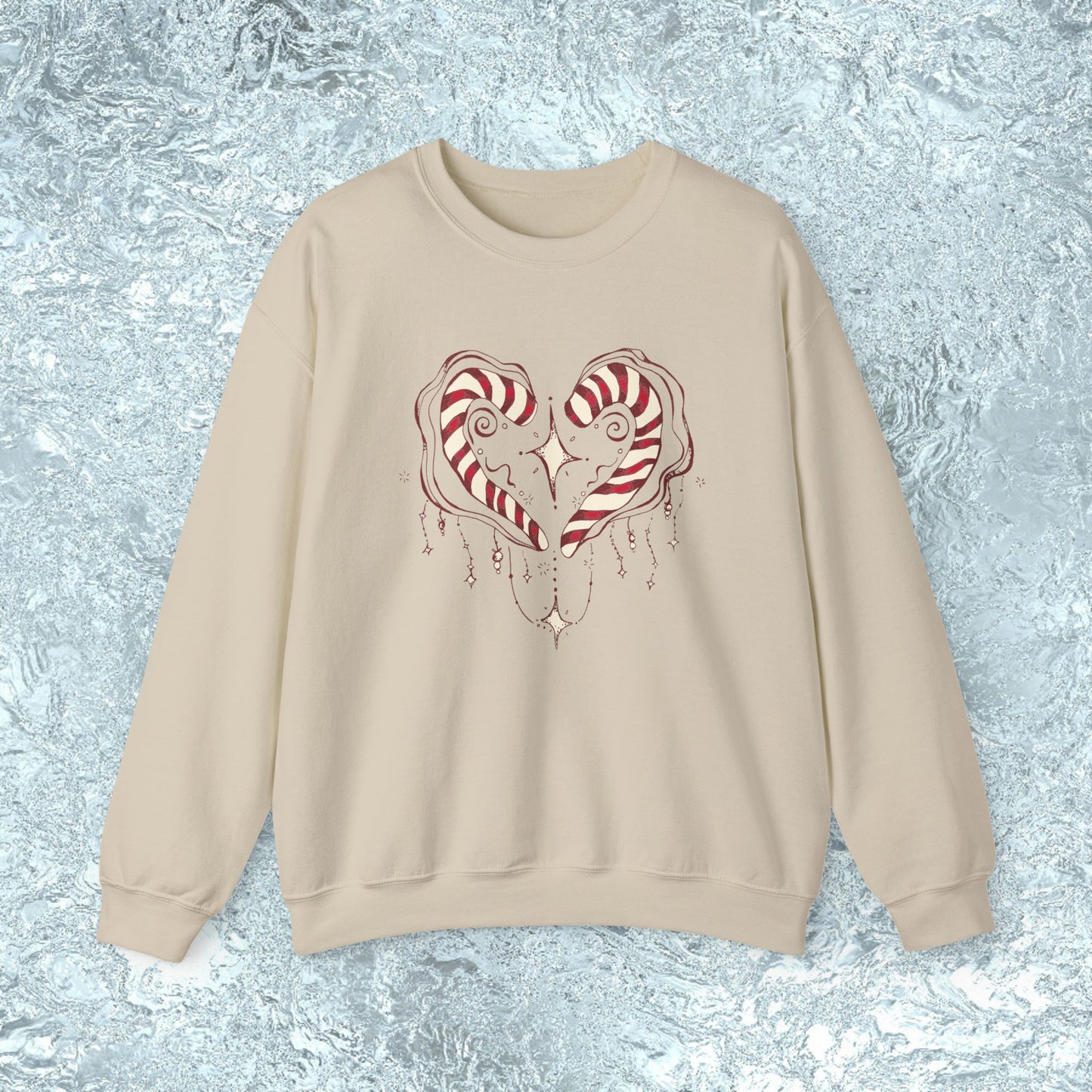 Heart Of Christmas Whimsical Sweatshirt