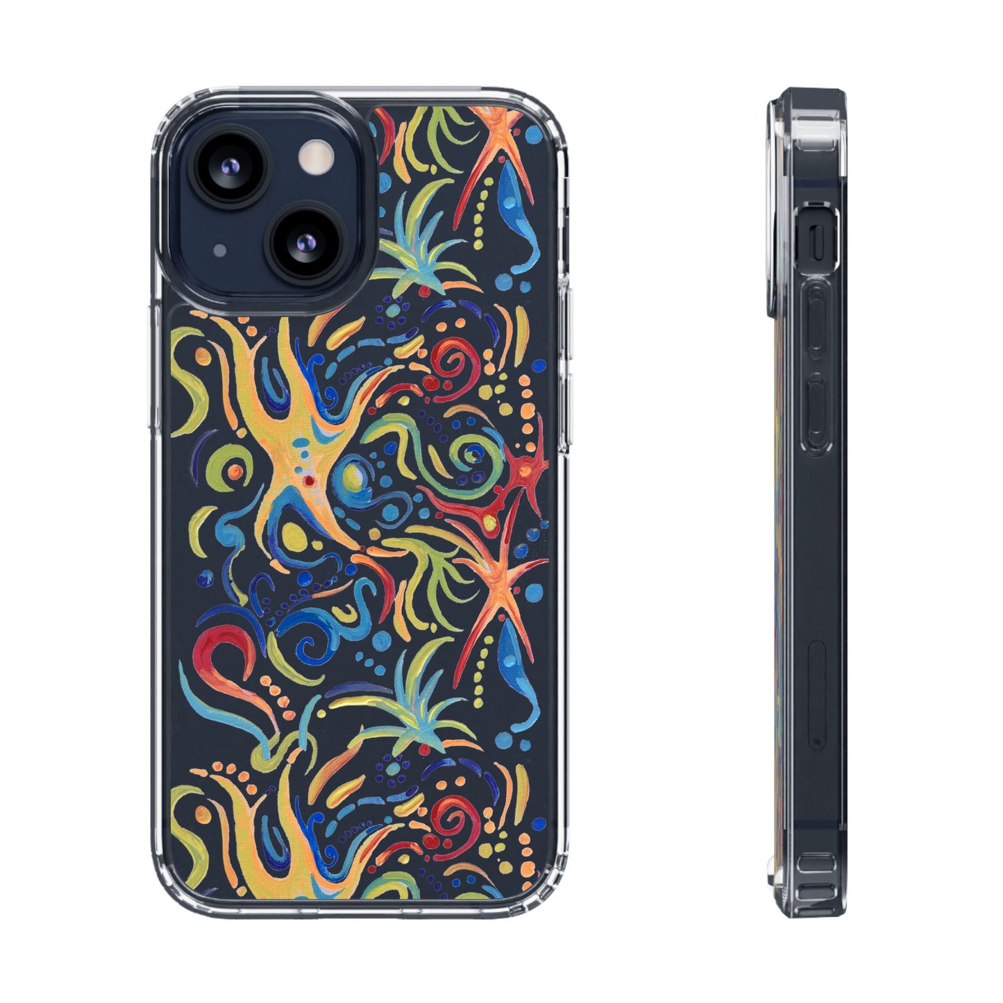 Sea of Stars Clear Phone Case