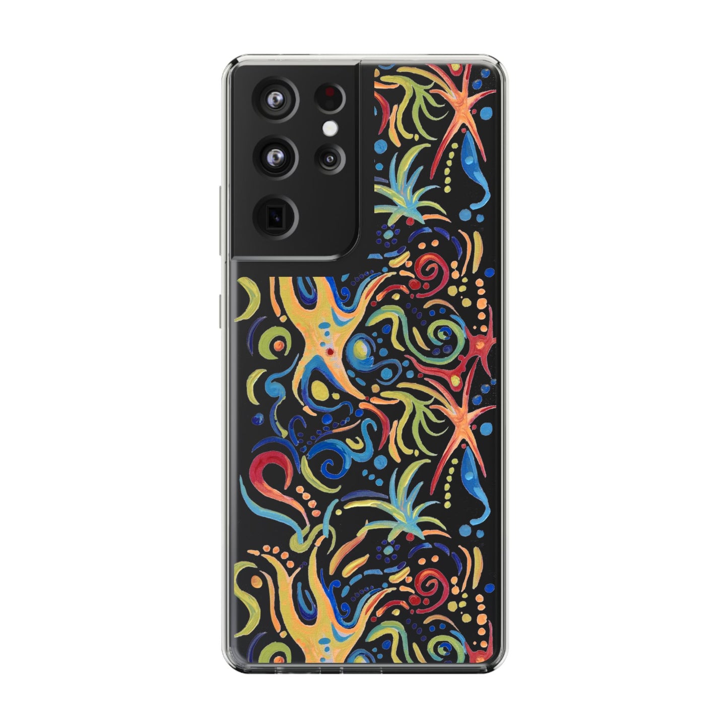 Sea of Stars Clear Phone Case