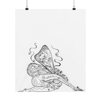 Healing Butterfly Print