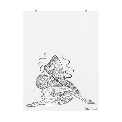 Healing Butterfly Print