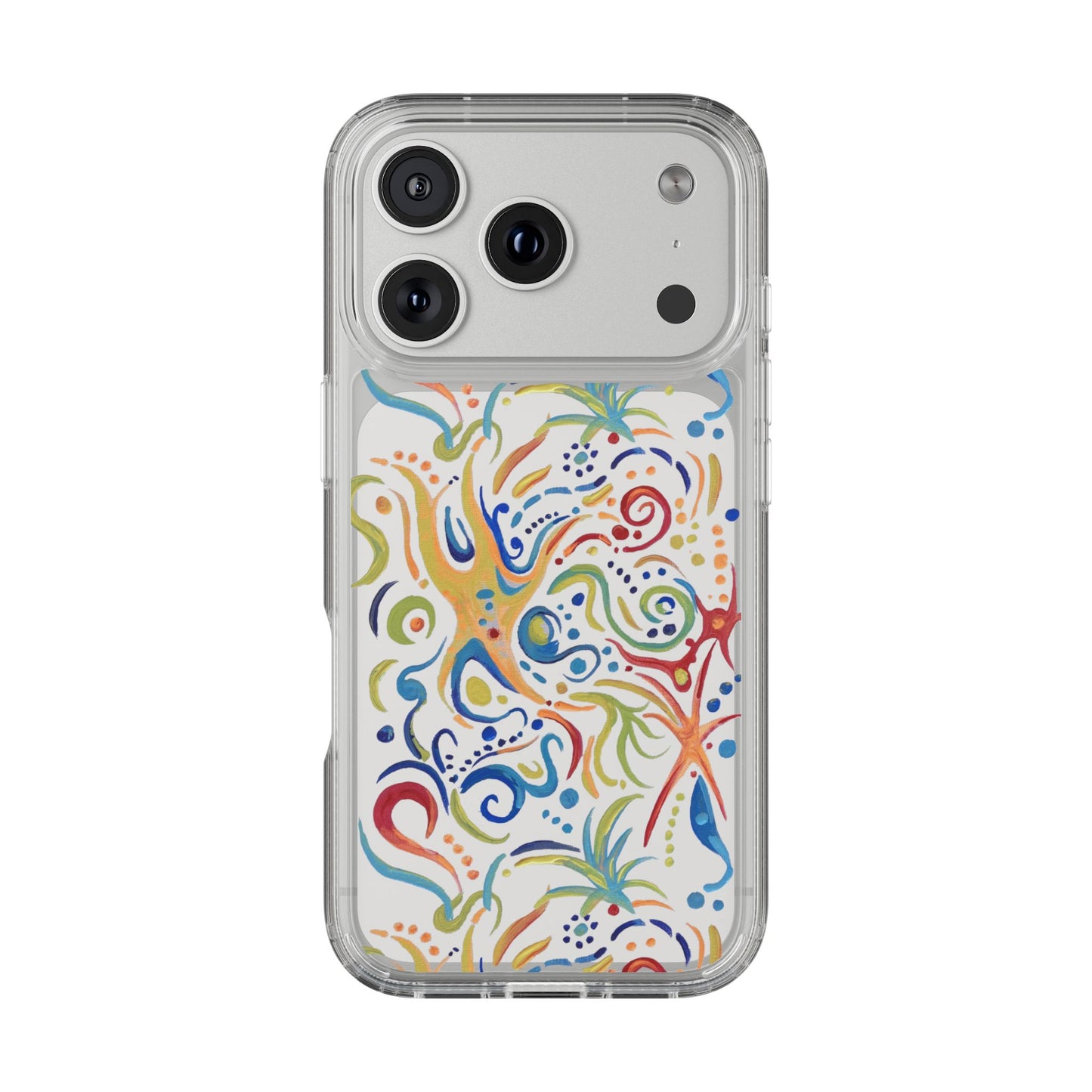 Sea of Stars Clear Phone Case