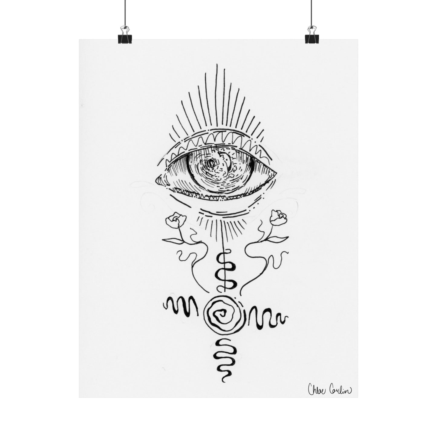 Window to the Soul Print