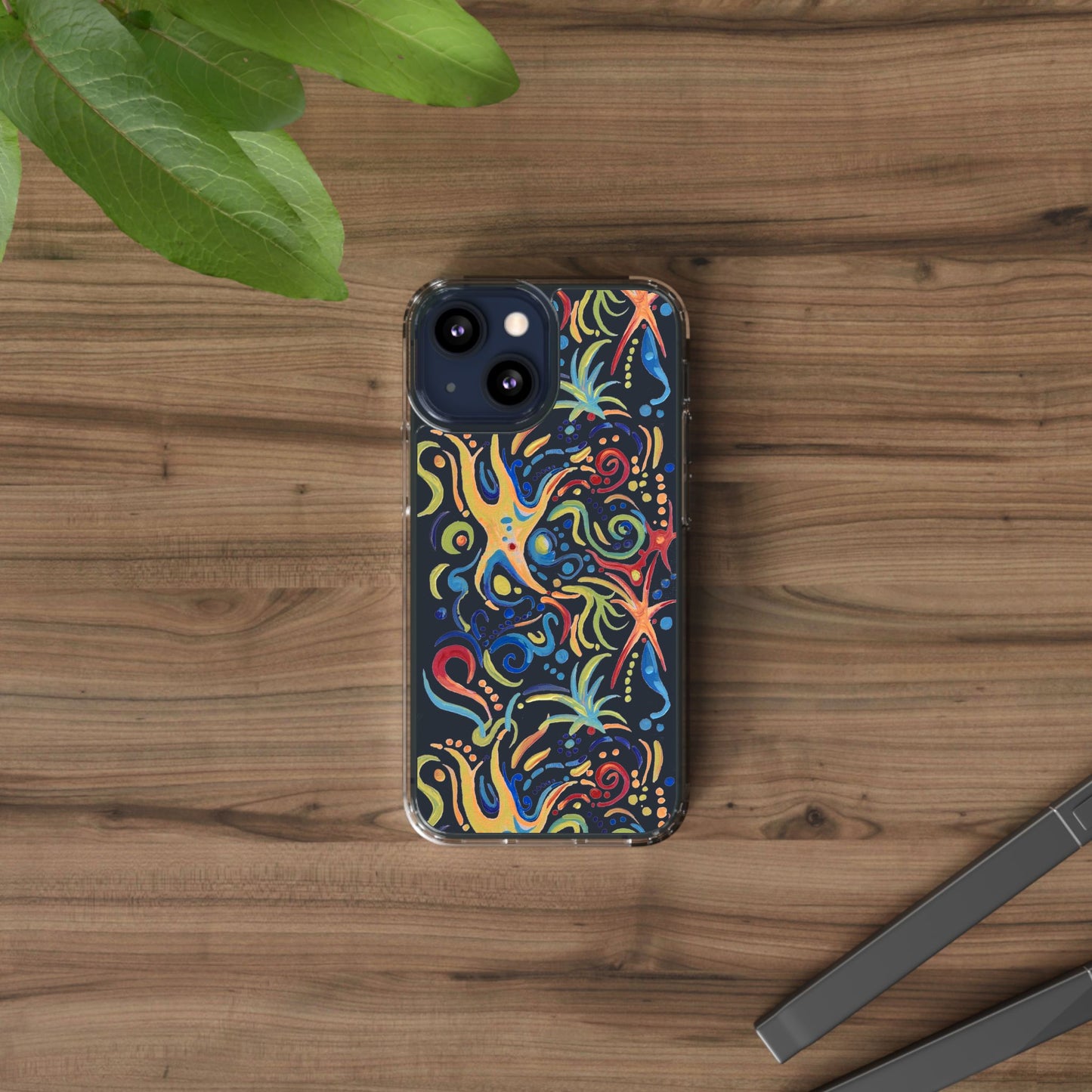 Sea of Stars Clear Phone Case