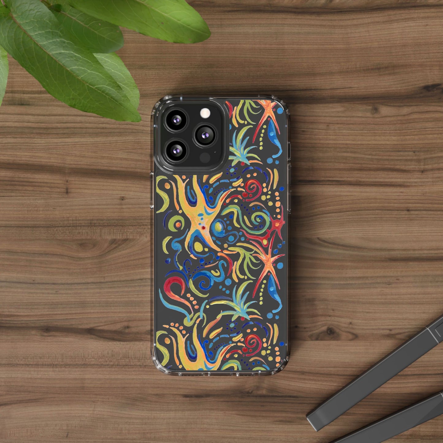 Sea of Stars Clear Phone Case