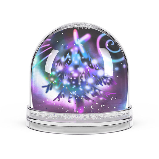 Feel the Aurora Christmas Snow Globe