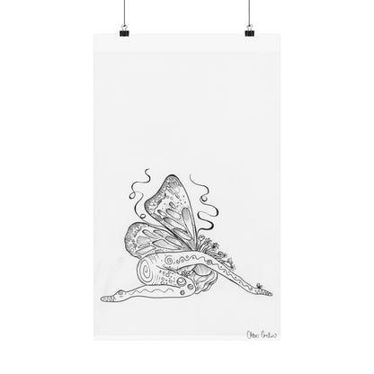 Healing Butterfly Print