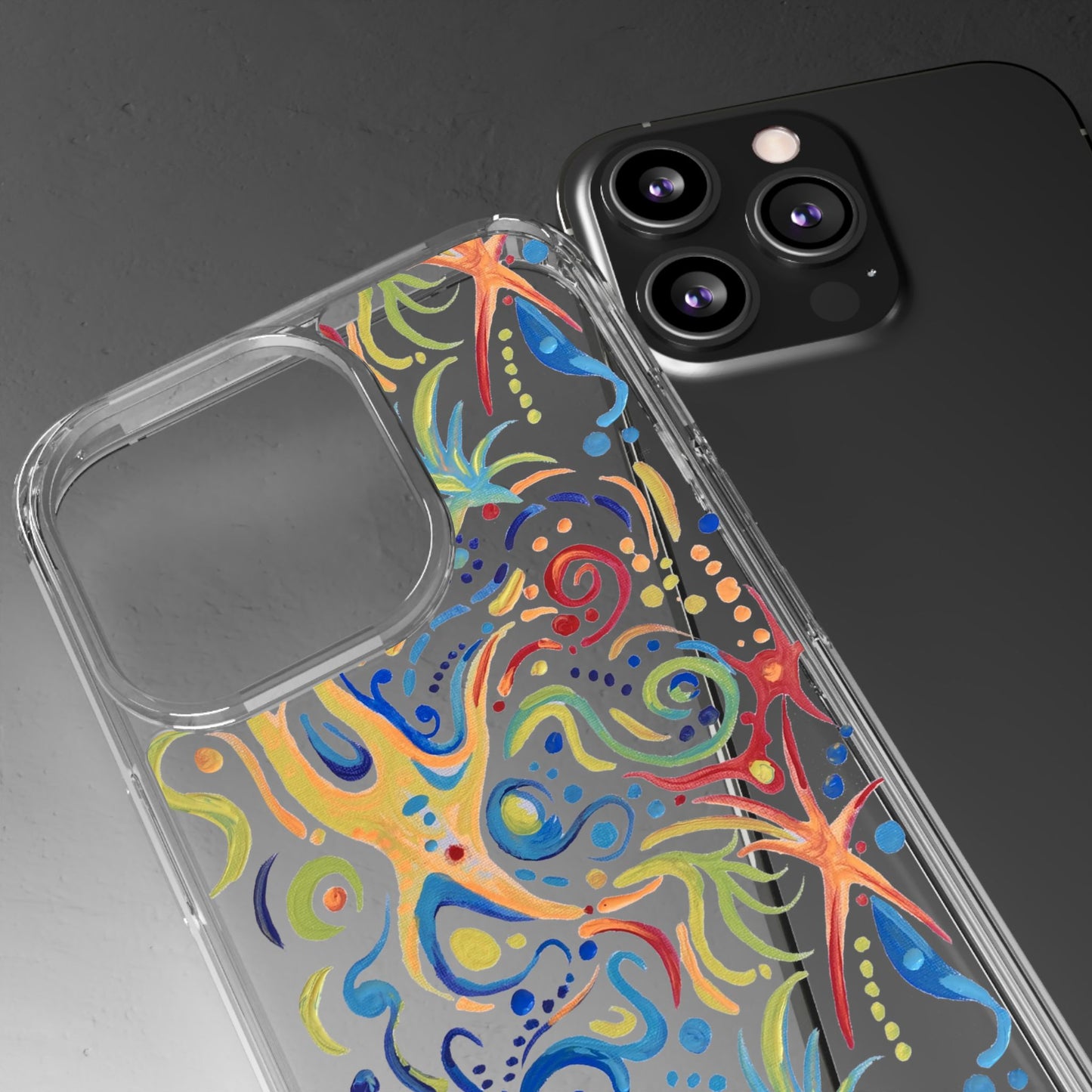 Sea of Stars Clear Phone Case