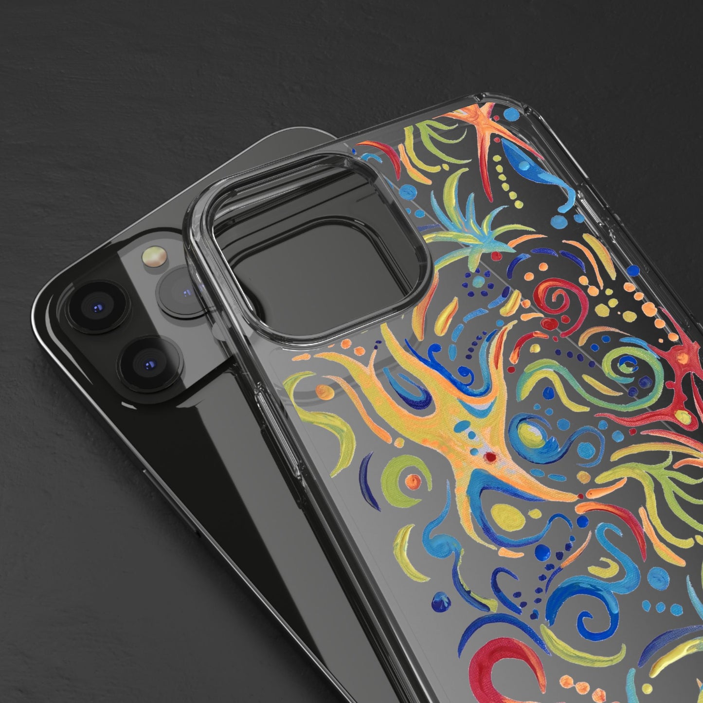 Sea of Stars Clear Phone Case