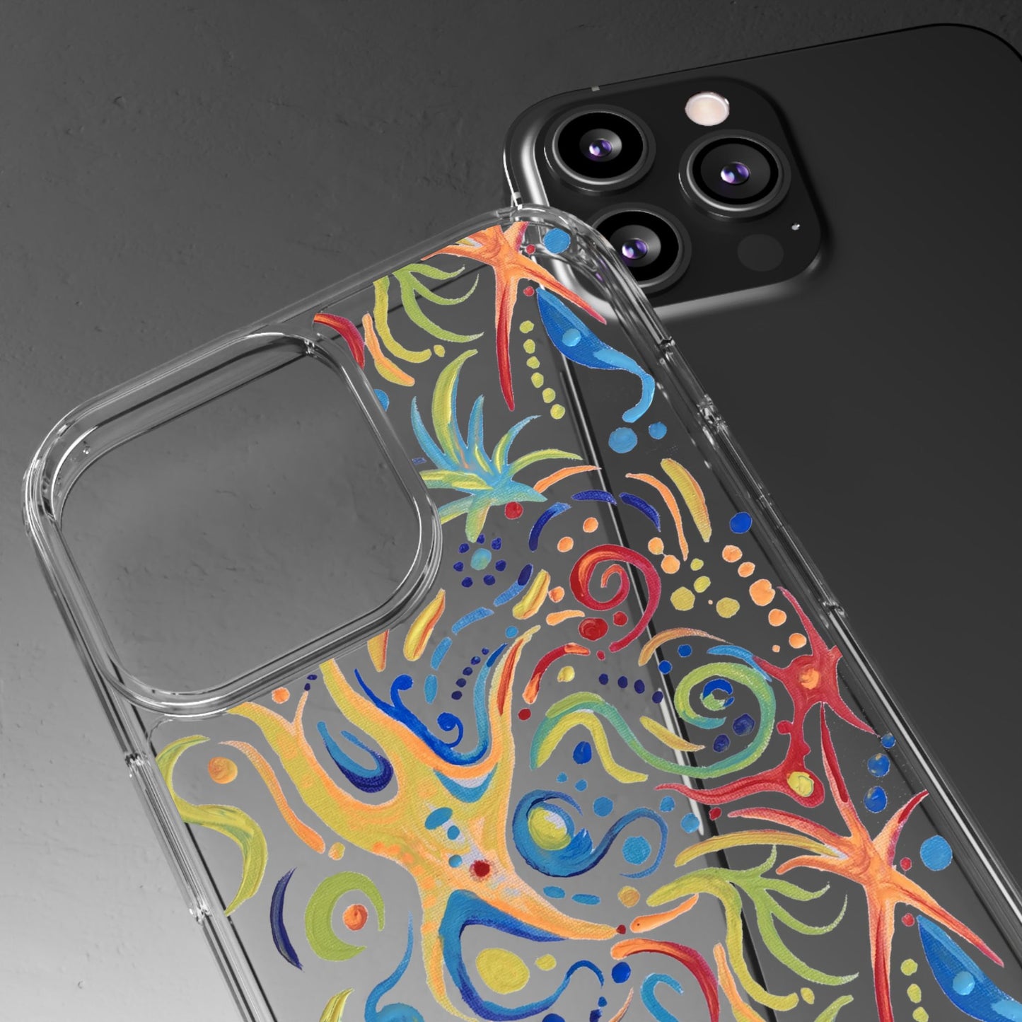 Sea of Stars Clear Phone Case
