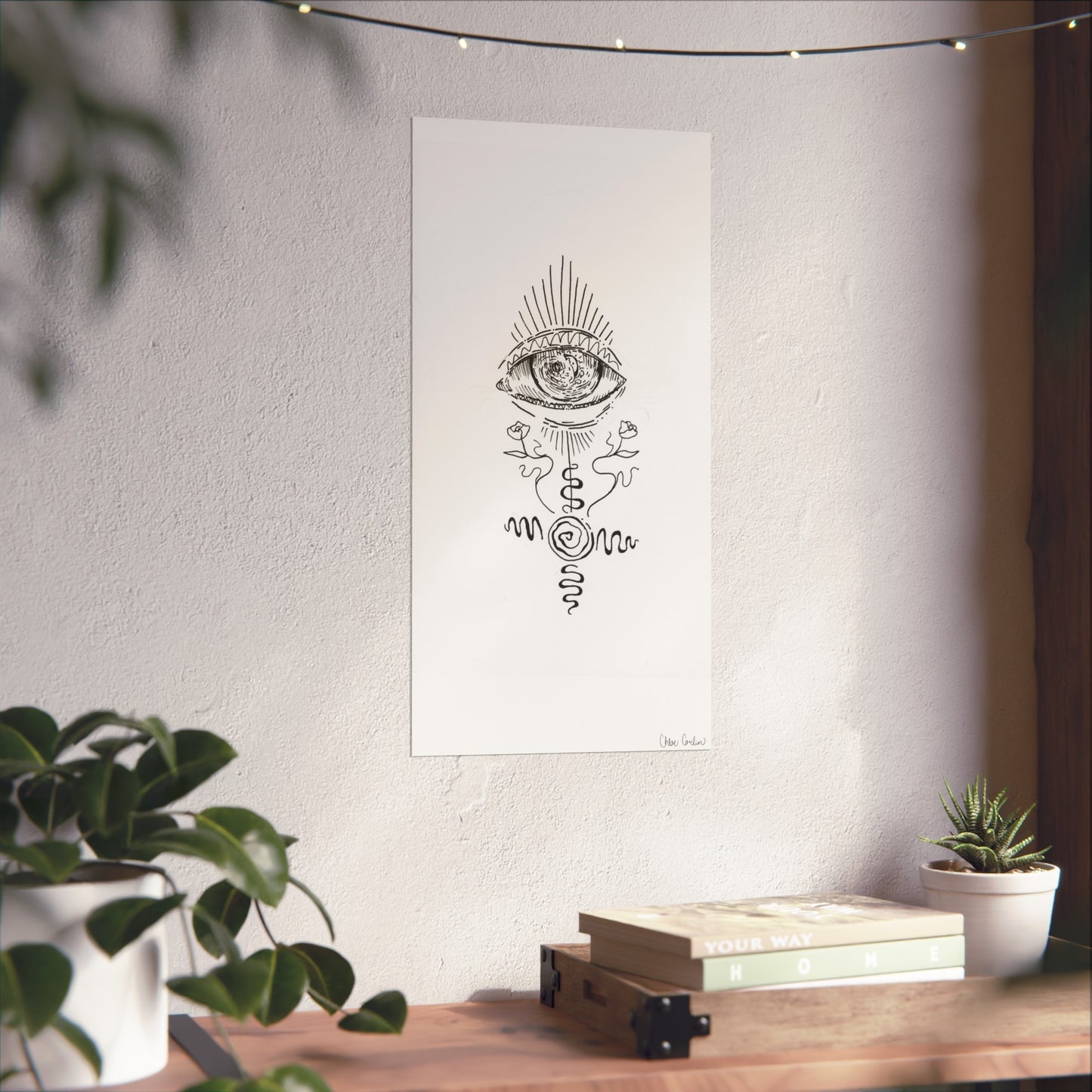 Window to the Soul Print