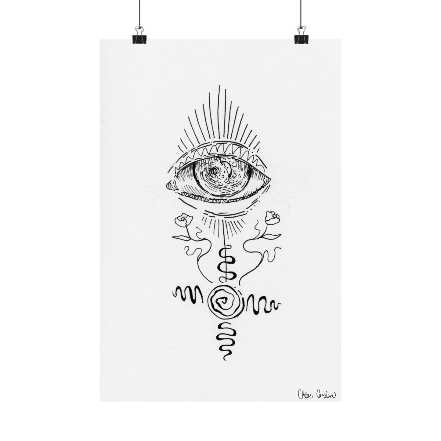 Window to the Soul Print